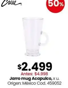 Coto Acapulco - jarro mug oferta