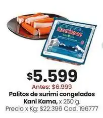 Coto Kani kama - palitos de surimi congelados oferta