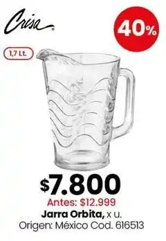 Coto Origen - jarra orbita oferta