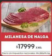Jumbo Milanesa de nalga oferta