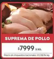 Jumbo Suprema de pollo oferta