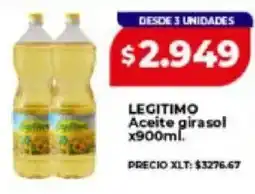 Supermayorista Vital Legitimo aceite girasol oferta