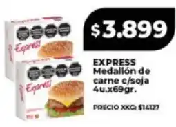 Supermayorista Vital Express medallón de carne c/soja oferta