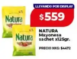 Supermayorista Vital Natura mayonesa sachet oferta