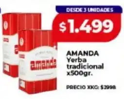 Supermayorista Vital Amanda yerba tradicional oferta
