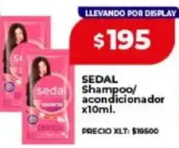 Supermayorista Vital Sedal shampoo acondicionador oferta