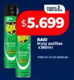 Supermayorista Vital Raid mata polillas oferta