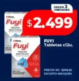 Supermayorista Vital Fuyi tabletas insecticidas oferta