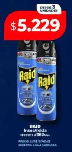 Supermayorista Vital Raid insecticida oferta