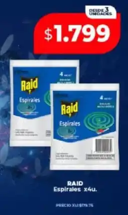 Supermayorista Vital Raid espirales oferta