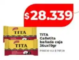 Supermayorista Vital Tita galletita bañada caja oferta