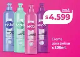 Supermayorista Vital Sedal crema para peinar oferta