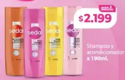 Supermayorista Vital Sedal shampoo y acondicionador oferta