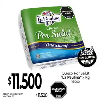 La paulina queso por salud tradicional