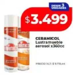 Supermayorista Vital Ceramicol lustramueble aerosol oferta