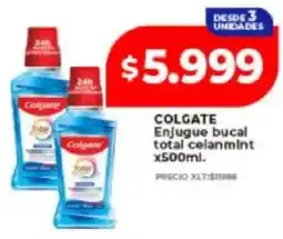 Supermayorista Vital Colgate enjuge bucal total celanmint oferta