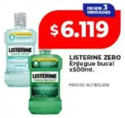 Supermayorista Vital Listerine enjuague bucal oferta