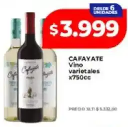Supermayorista Vital Cafayate vino varietales oferta