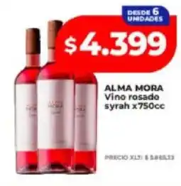 Supermayorista Vital Alma mora vino rosado syrah oferta