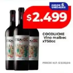 Supermayorista Vital Cocoliche vino malbec oferta