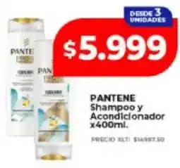 Supermayorista Vital Pantene shampoo y acondicionador oferta
