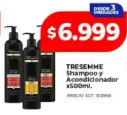 Supermayorista Vital Tresemme shampoo y acondicionador oferta