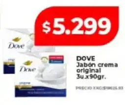 Supermayorista Vital Dove jabón crema original oferta