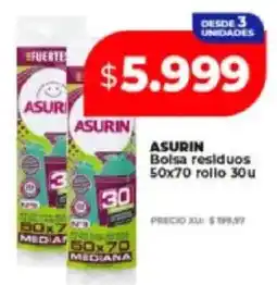 Supermayorista Vital Asurin bolsa residuos oferta