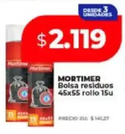 Supermayorista Vital Mortimer bolsa residuos oferta