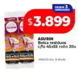 Supermayorista Vital Asurin bolsa residuos oferta