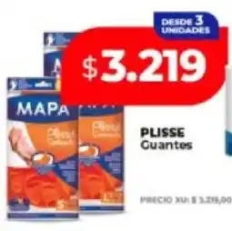 Supermayorista Vital Mapa plisse guantes oferta