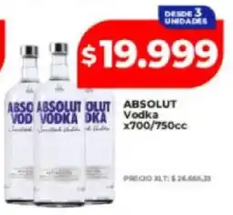 Supermayorista Vital Absolut vodka oferta