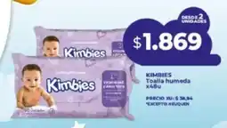 Supermayorista Vital Kimbies toalla humeda oferta