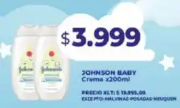Supermayorista Vital Johnson baby crema oferta