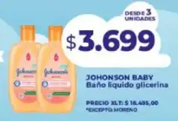 Supermayorista Vital Johnson baby baño líquido glicerina oferta