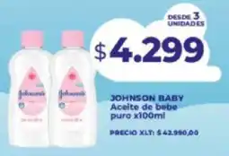 Supermayorista Vital Johnson baby aceite de bebe puro oferta