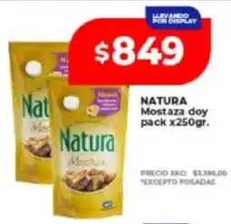 Supermayorista Vital Natura mostaza doy oferta