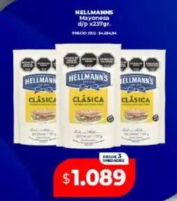 Supermayorista Vital Hellmanns mayonesa oferta