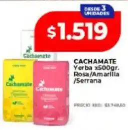 Supermayorista Vital Cachamate yerva oferta