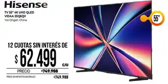 Hisense tv 55 4k uhd qled