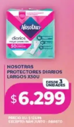 Supermayorista Vital Nosotras protectores diarios largos oferta
