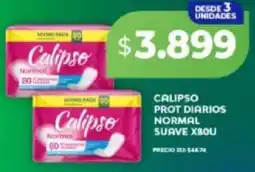 Supermayorista Vital Calipso prot diarios normal suave x80u oferta