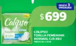 Supermayorista Vital Calipso toalla femenina normal oferta