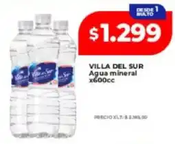 Supermayorista Vital Villa del sur agua mineral oferta