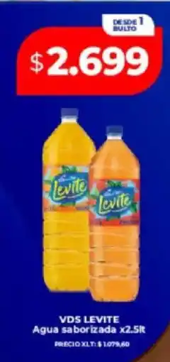 Supermayorista Vital Levite agua saborizada oferta