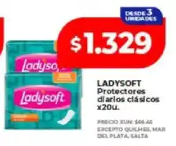 Supermayorista Vital Ladysoft protectores diarios clásicos oferta