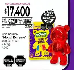 La Anonima Mogul Extreme Oso Acrílico oferta