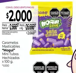 La Anonima Mogul caramelos masticables mini tubos hechizados oferta