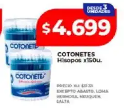 Supermayorista Vital Cotonetes hisopos oferta