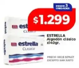 Supermayorista Vital Estrella algodón clásico oferta